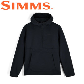 Худи Simms Strata 330 Half-Zip Hoody Black